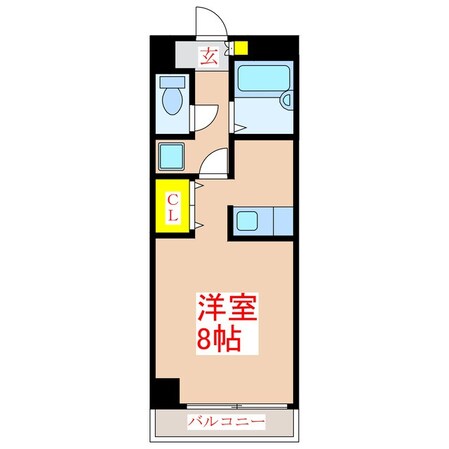 新屋敷山元マンションの物件間取画像